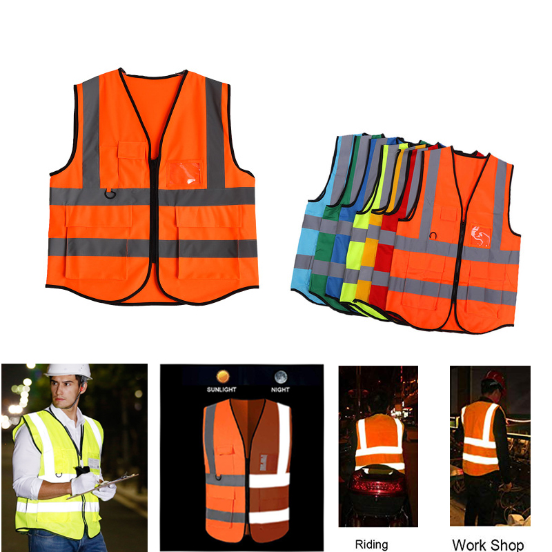 Reflective Safety Vest With Reflective Strips 2