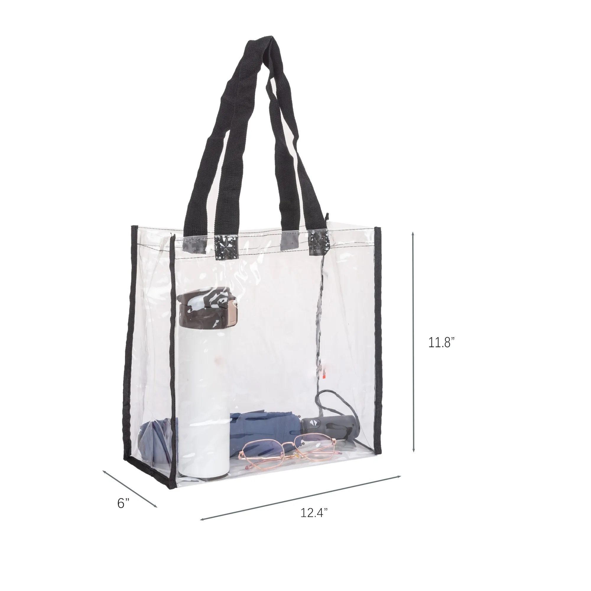 Printed Transparent PVC Beach Bag 4