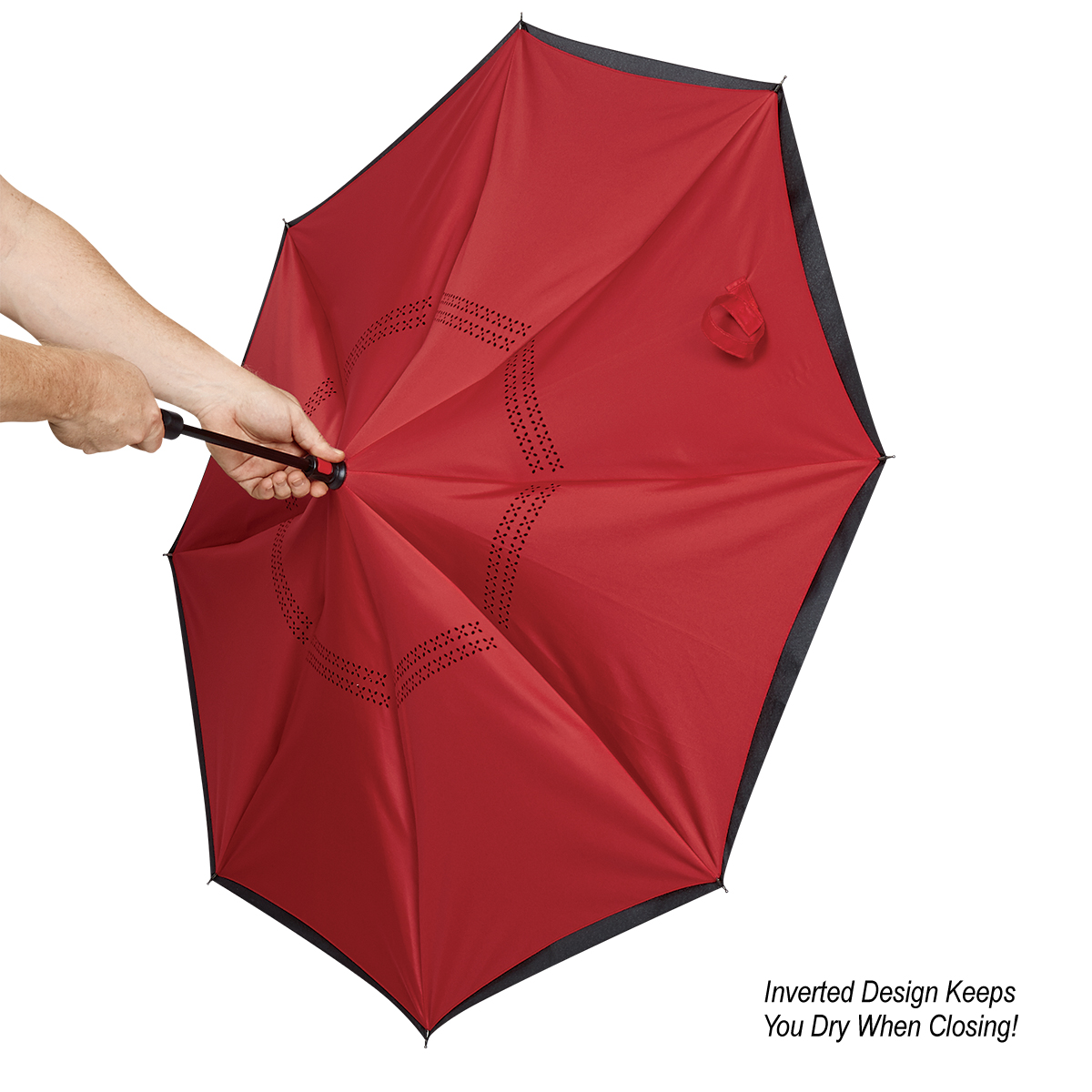 48" Arc Two-Tone Inversion Umbrella 9