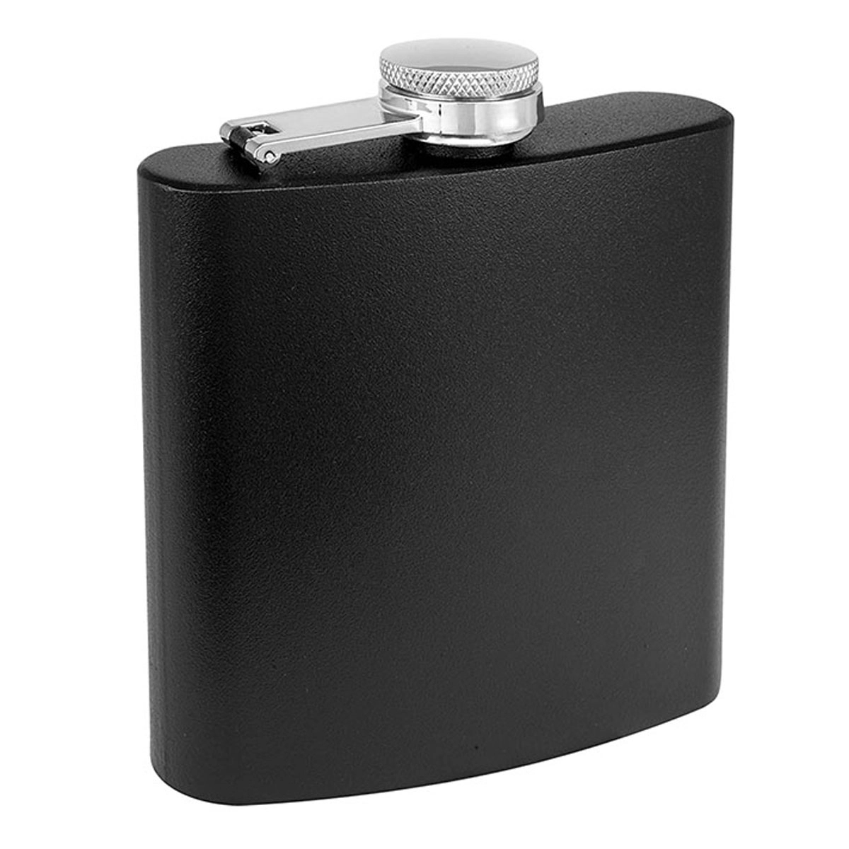 6oz Stainless Steel Hip Flask, custom water bottle with logo imprint 5