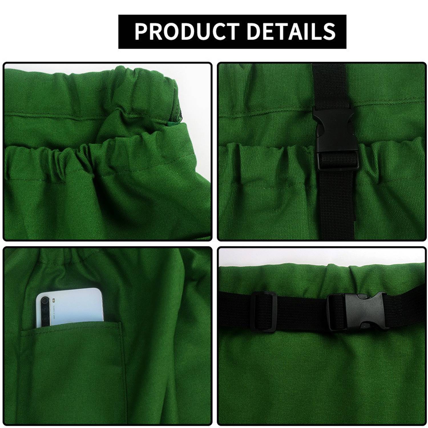 Garden Harvesting Vegetable Fruit Picking Bag Apron 2
