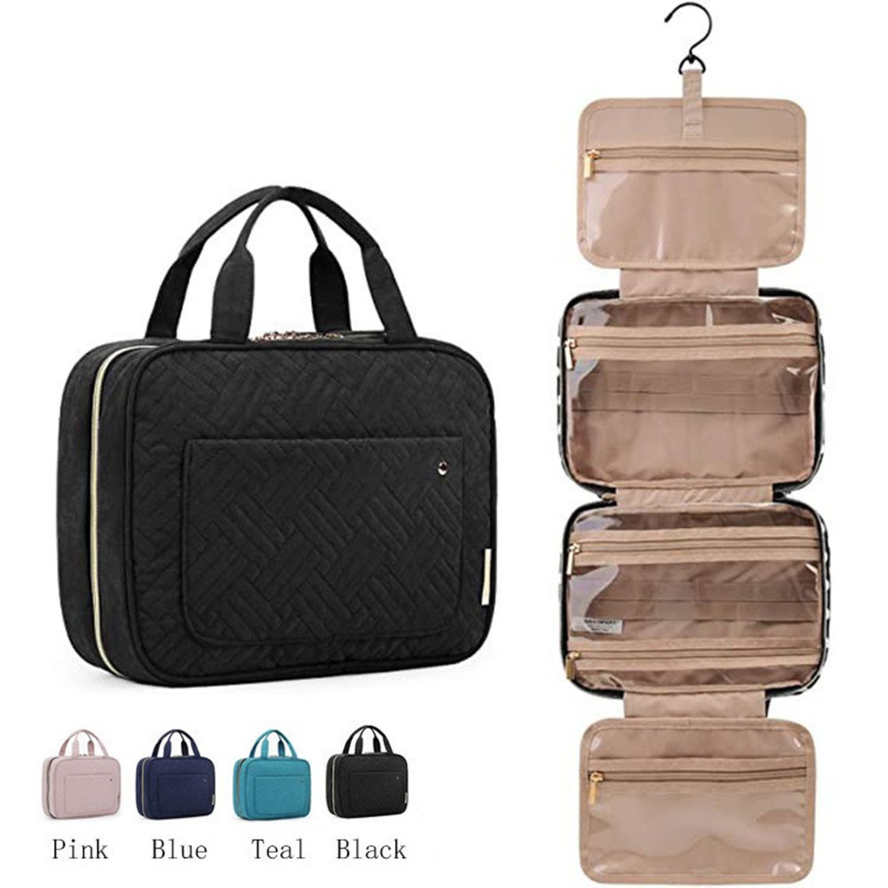 Clear Hanging Travel Bag With Hook 3