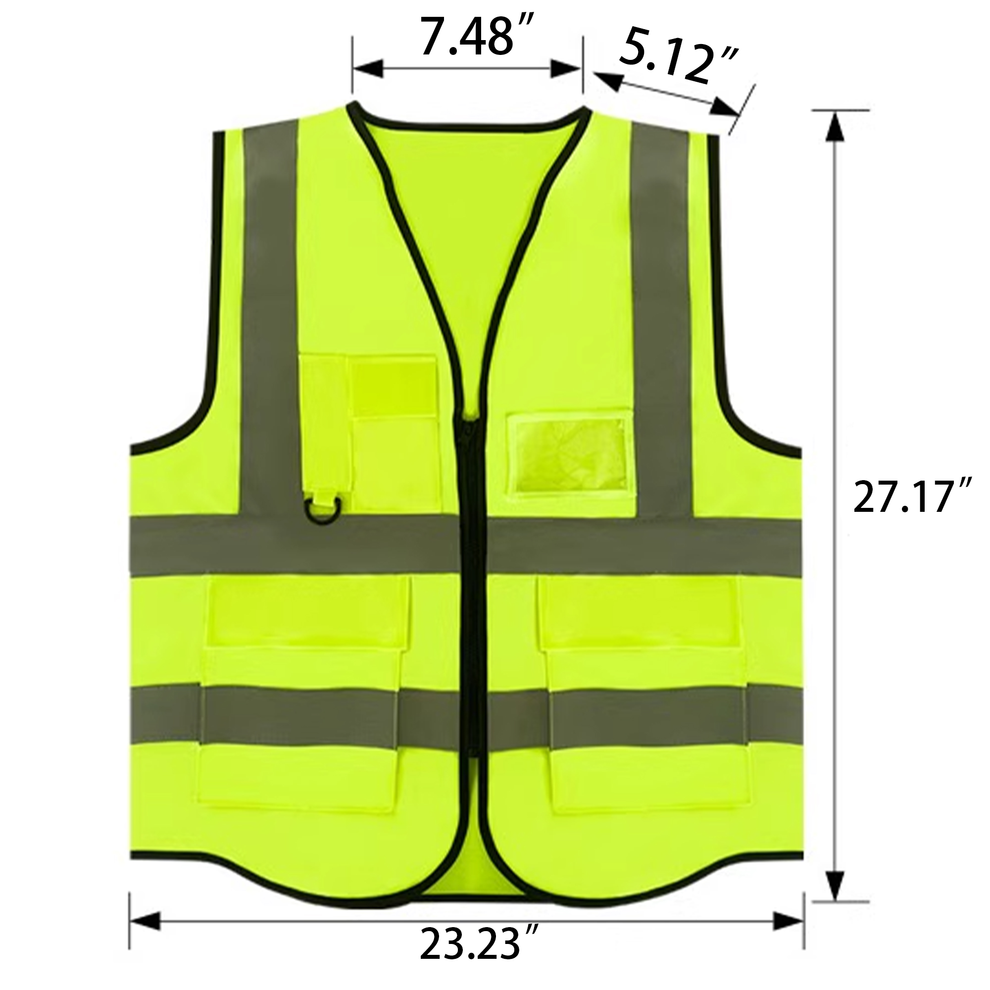 Warp Knitted Reflective Safety Vest 1