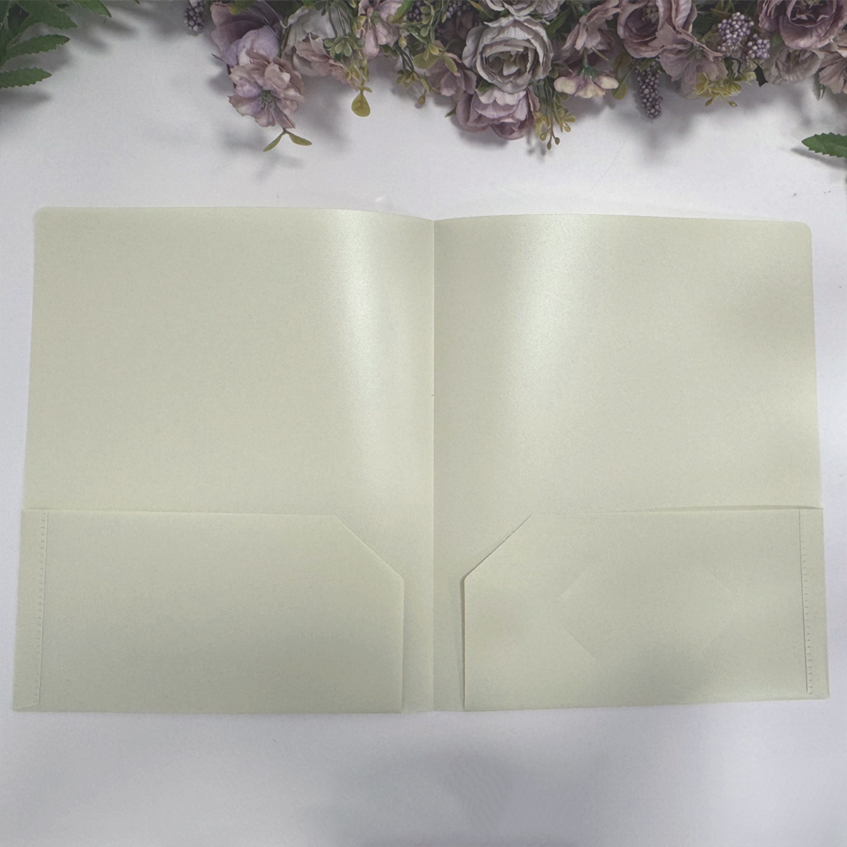 Folders With Pockets PP Plastic Office 6