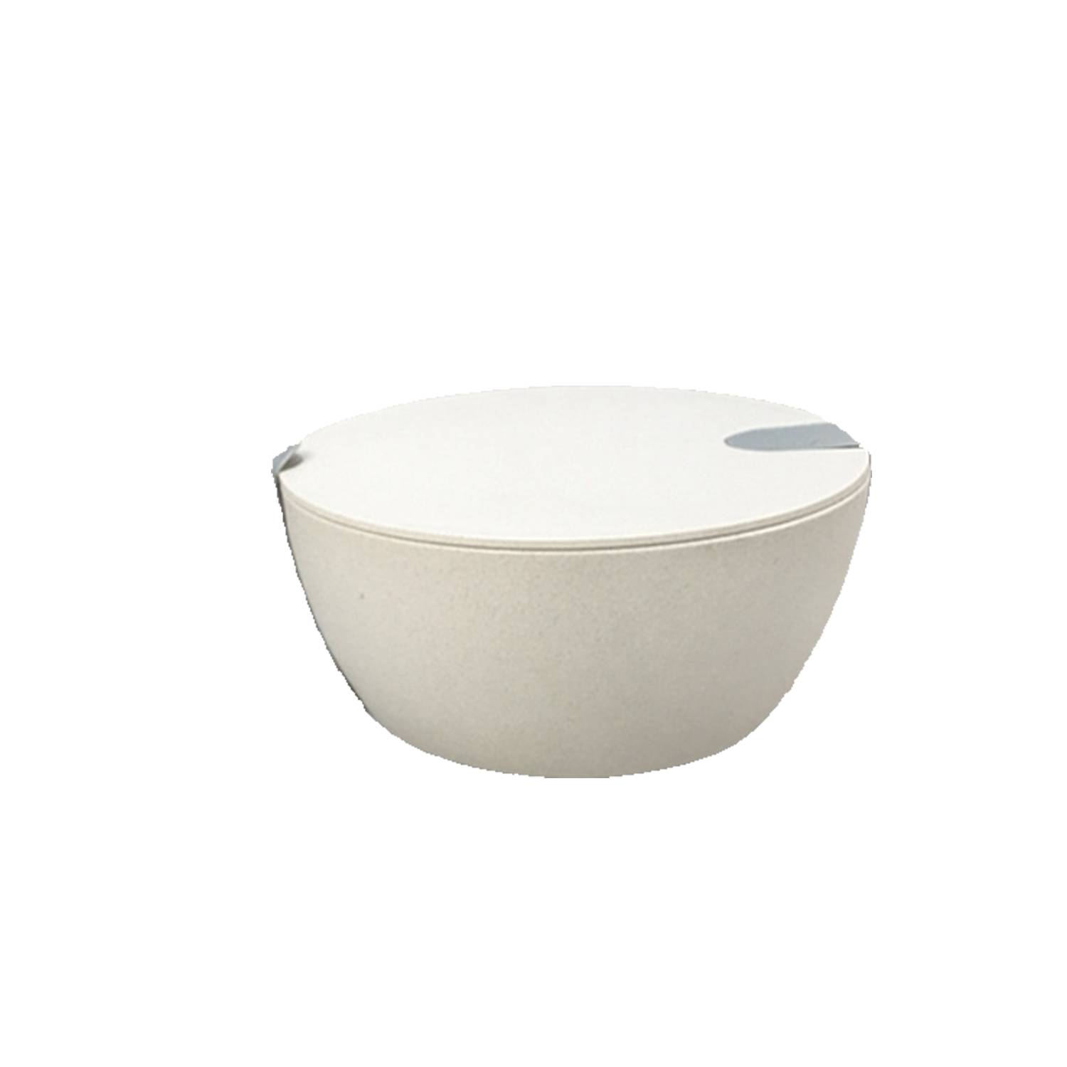 Straw Salad Bowl with Lid Customized Biodegradable 3