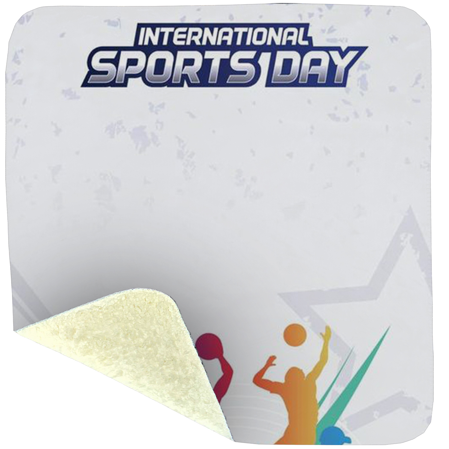 60" x 80" Micro-Mink Sherpa Plush Sublimation Blanket 430 GSM 4