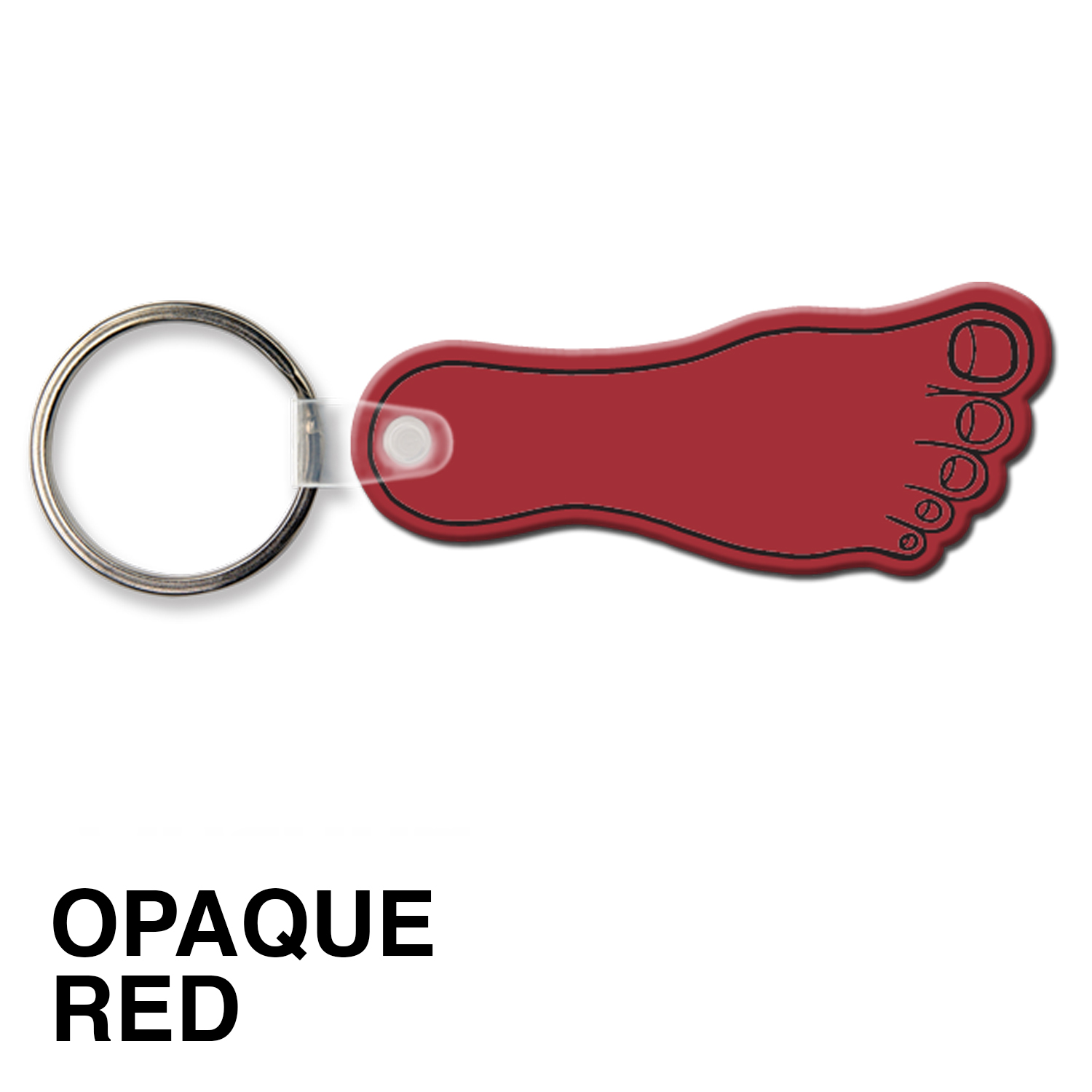 Foot Key Tag (Spot Color) 7