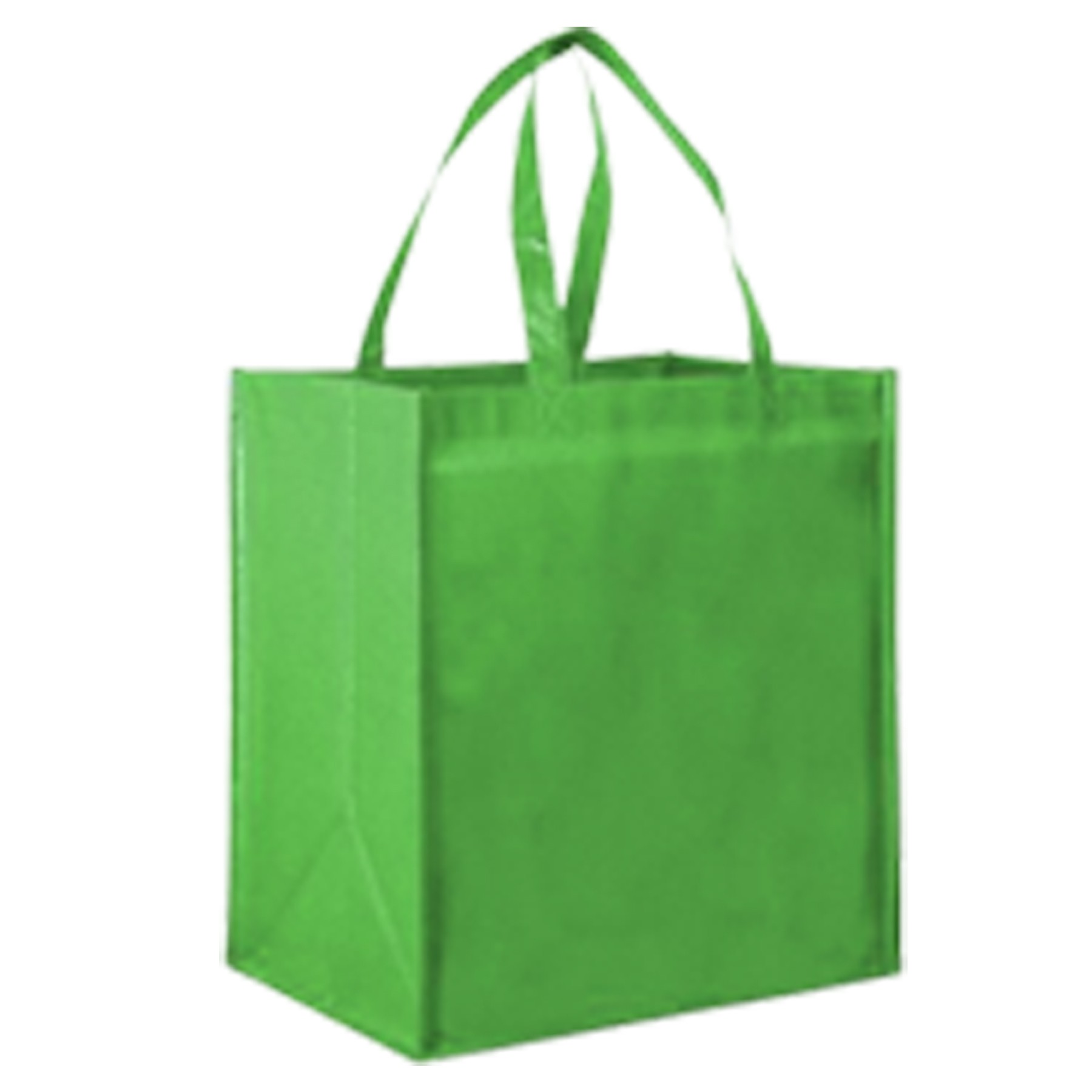 Laminated Grocery Tote Bag W/ Plastic Board Insert 6
