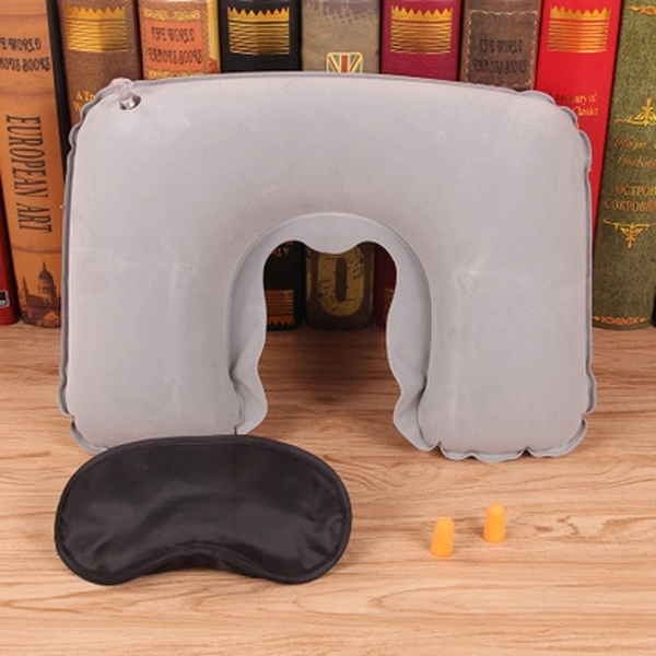 Inflatable Travel Neck Pillow kit 3