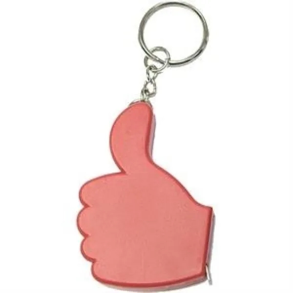 Thumbs Up Tape Measure Key Chain 5
