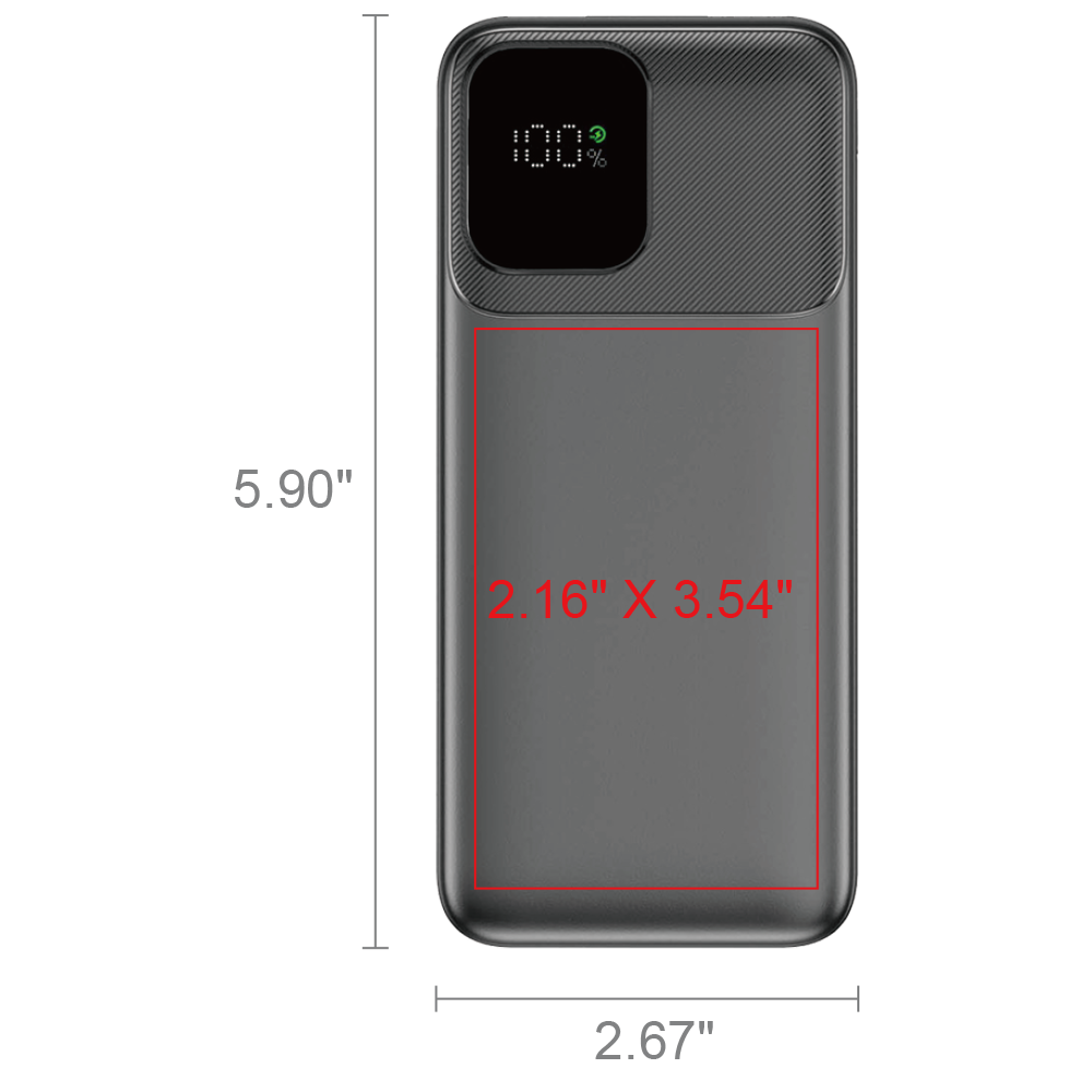 Houston Dual Cord Power Bank 10000