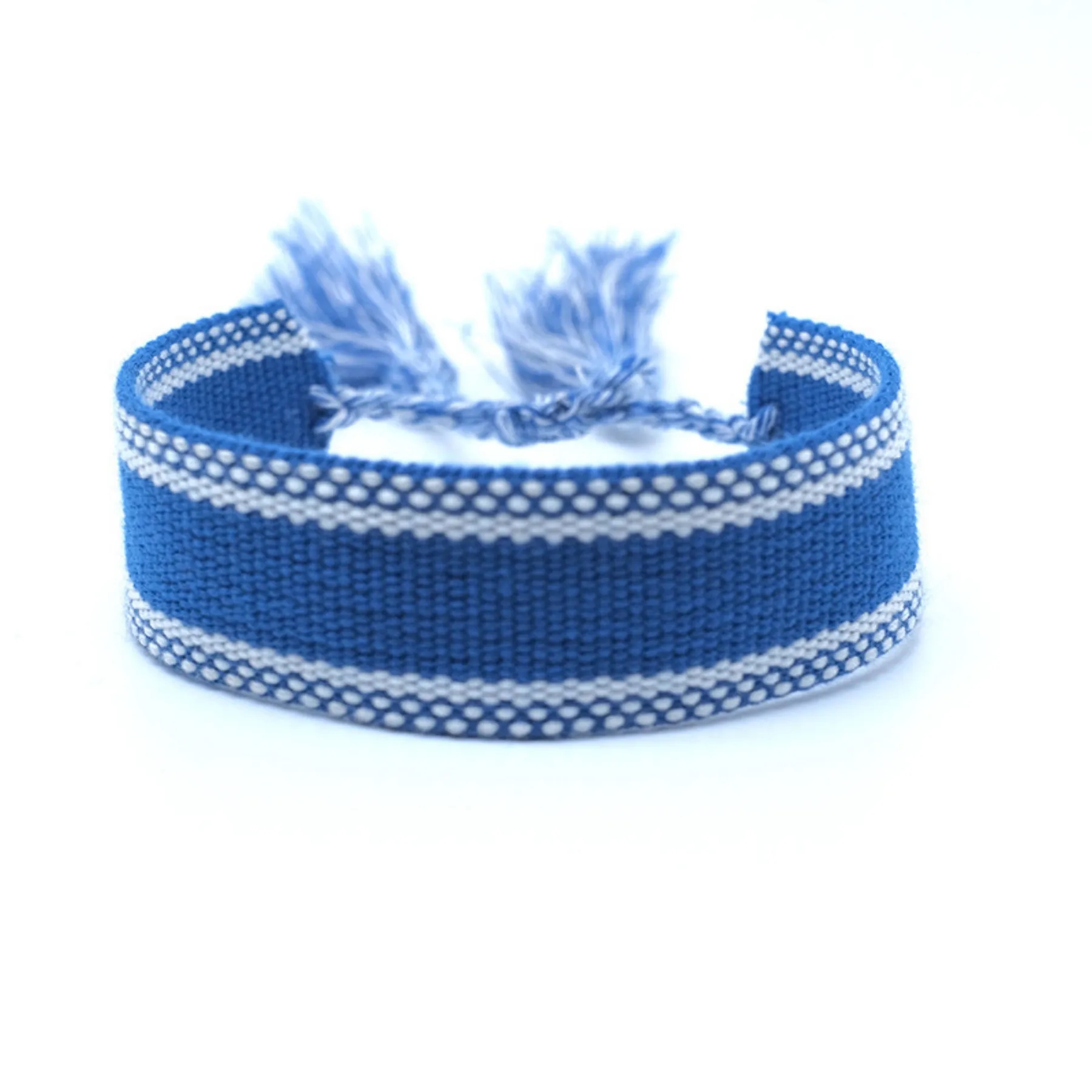 Woven Embroidery Tassel Bracelet 11