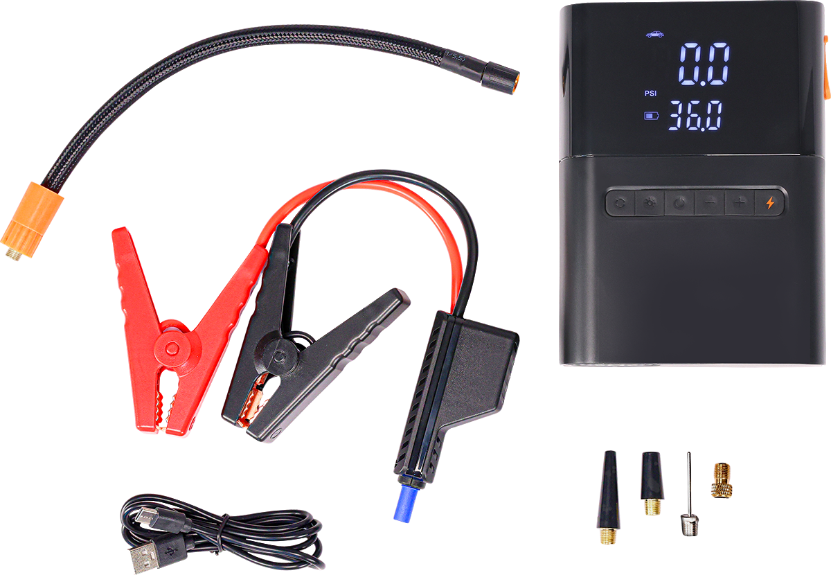 100W Jump Starter/Tire Inflator 31