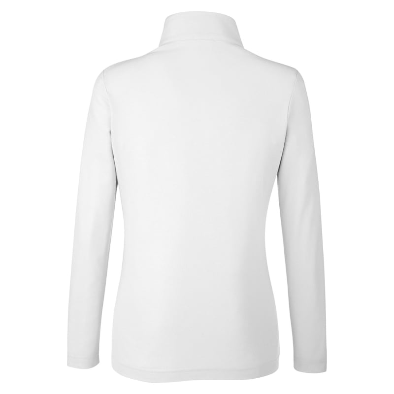 CORE365 Ladies' Fusion ChromaSoft™ Pique Quarter-Zip 13