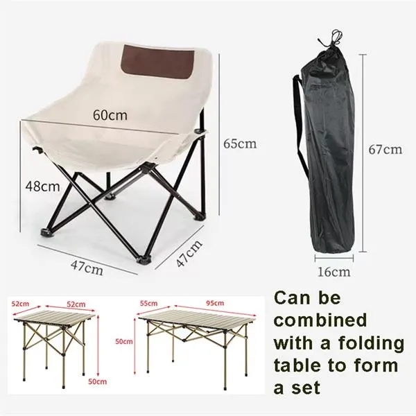 Portable Folding Camping Chair with Carrying Bag