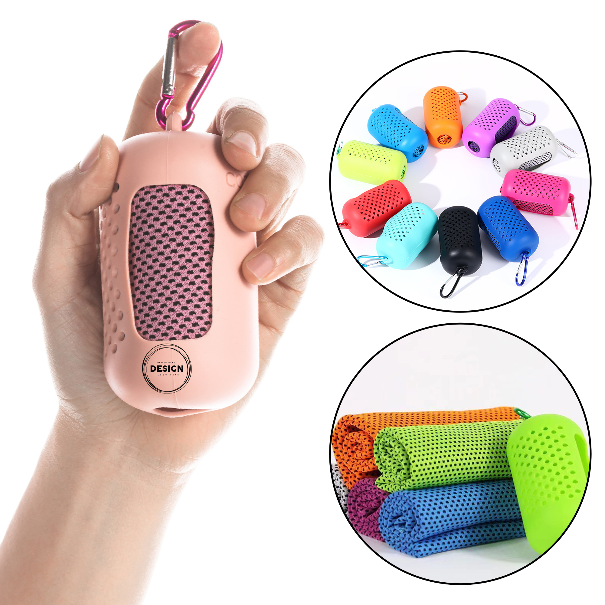 Quick-Drying Towel With Silicone Package 1