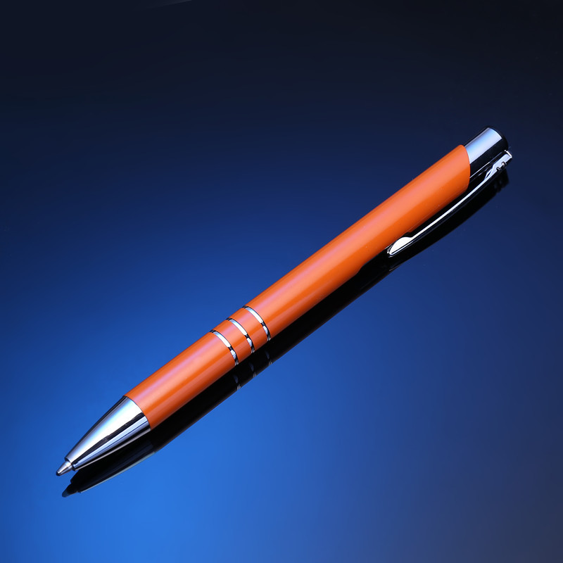 Metal Aluminum Pressing Ballpoint Pen Retractable Ballpoint Pen 7