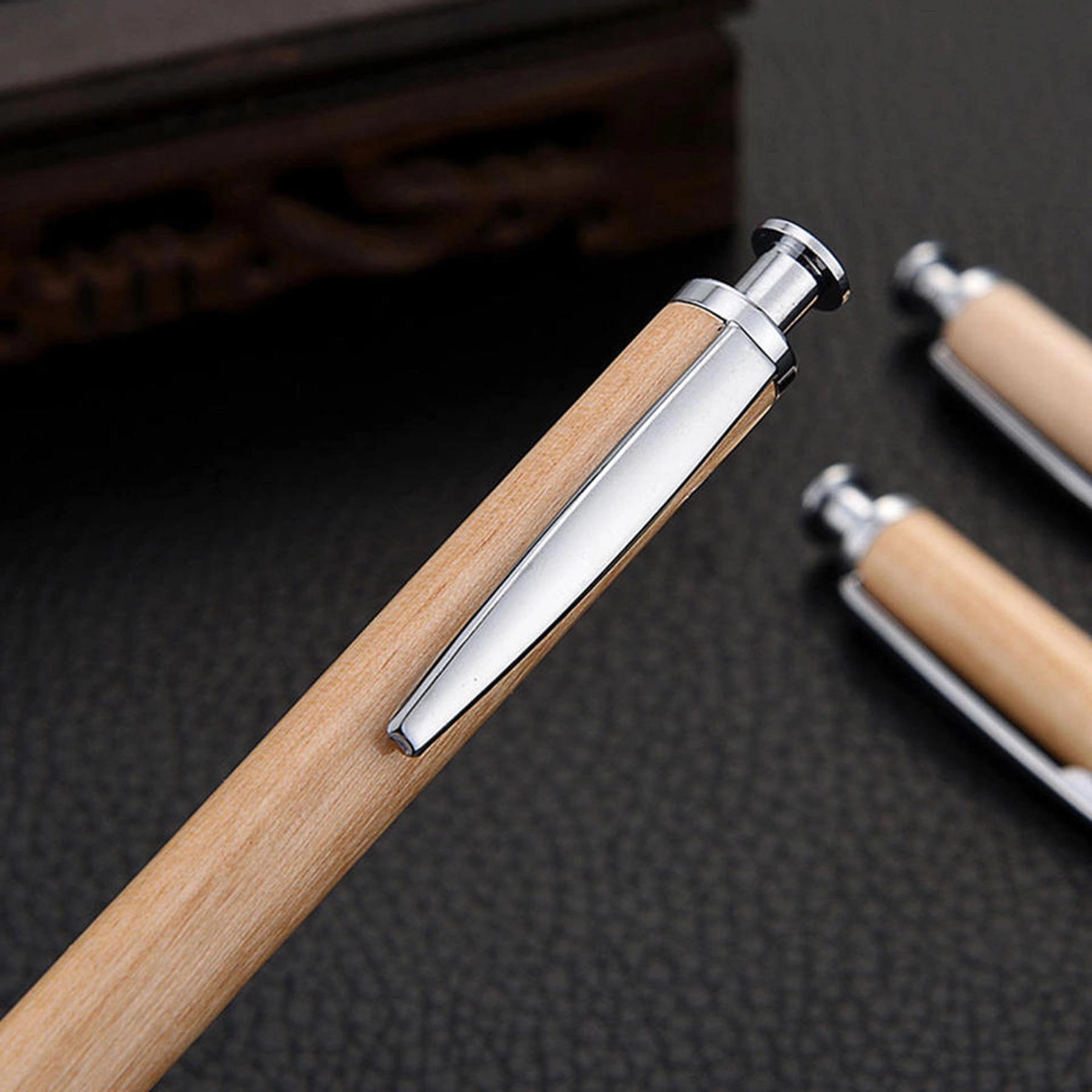 Natural Bamboo Ballpoint Pen 5