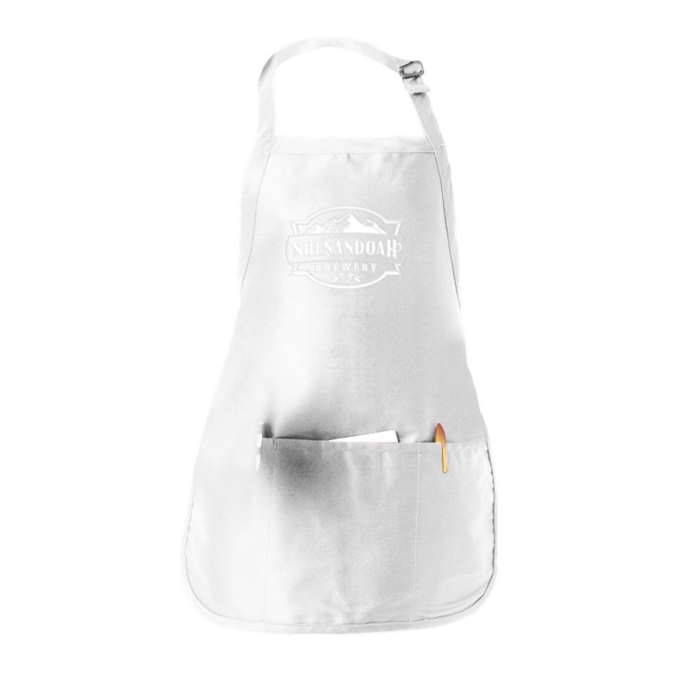 Medium Length Apron w/Pouch 2