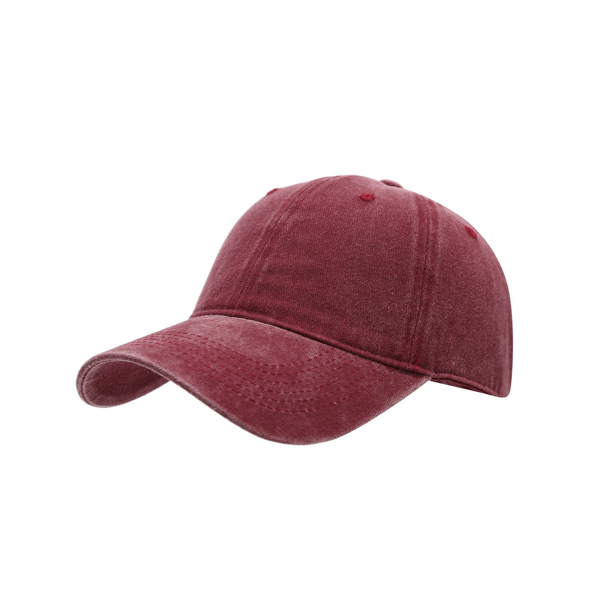 Vintage Washed Custom Logo Baseball Cap 10