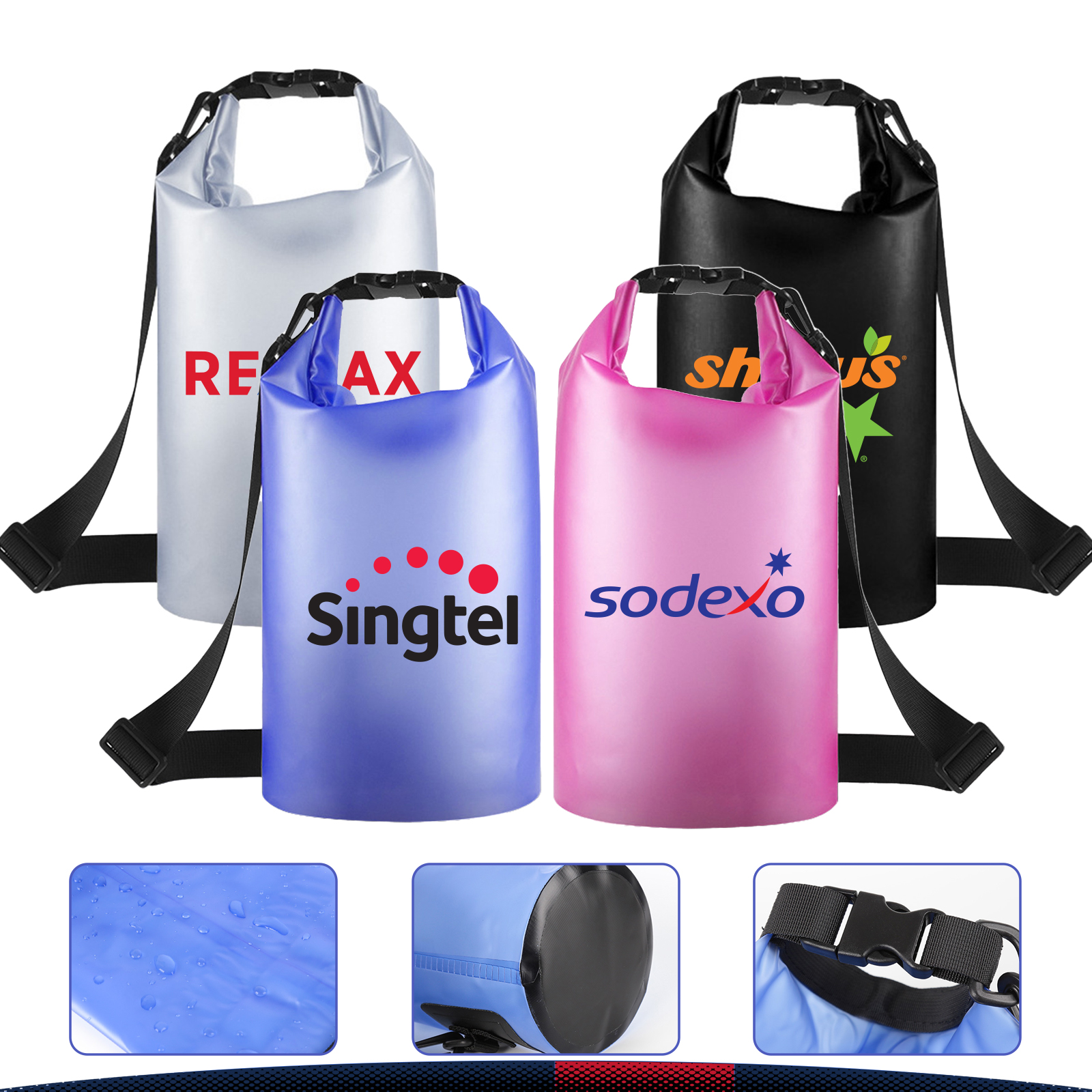 PVC Waterproof Storage Dry Bags 4