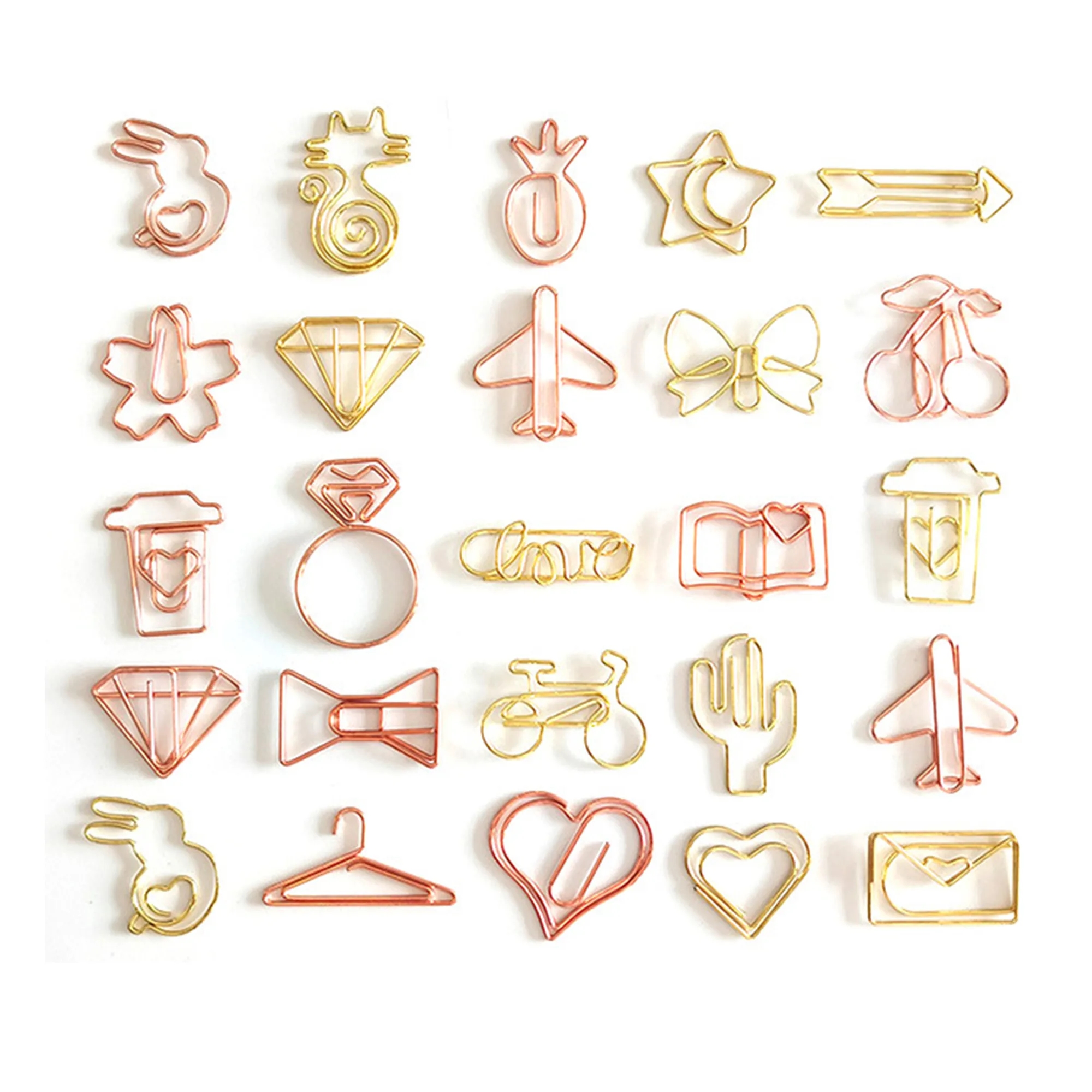 Custom Shaped Metal Paper Clip 4