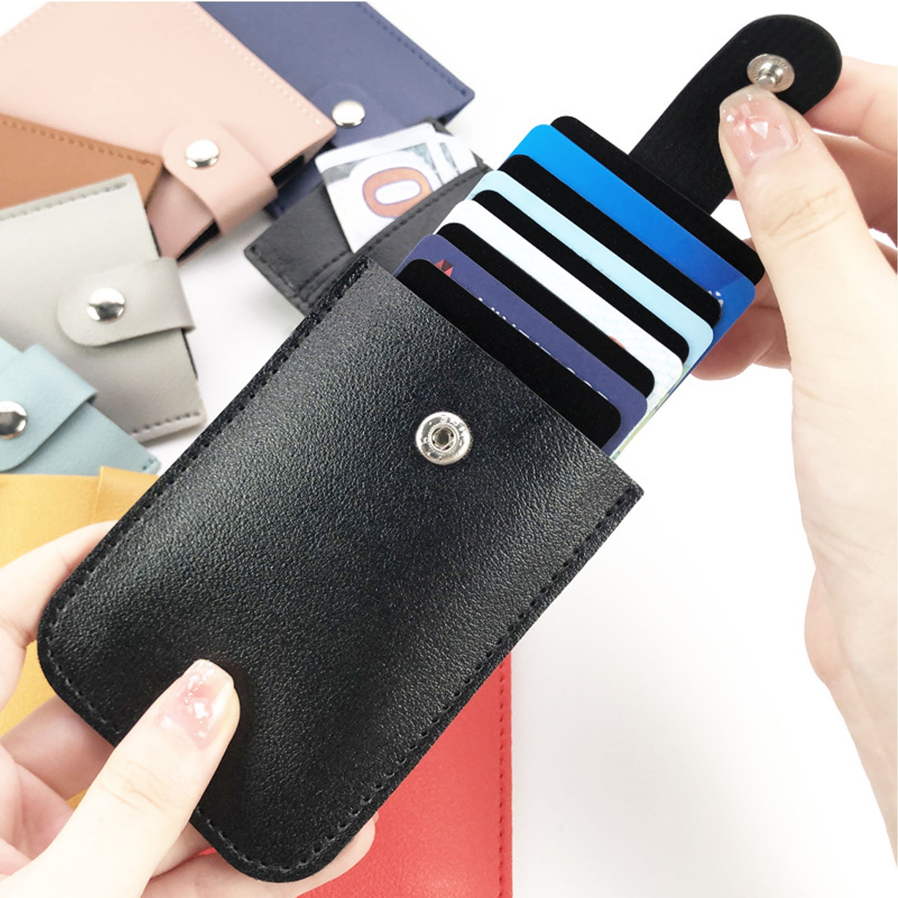 Pu Leather Card Case 4