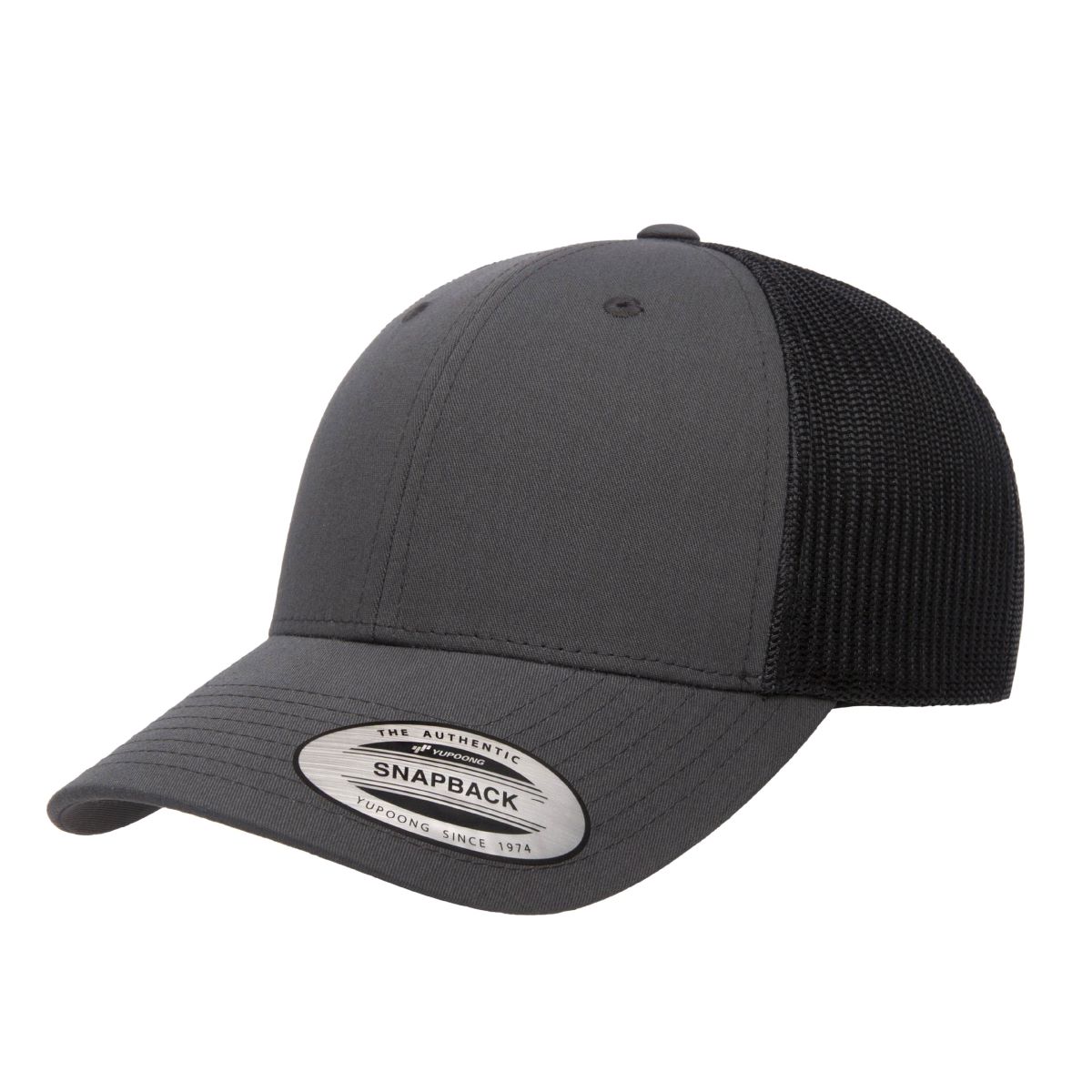 Yupoong 6601 YP Classics Elite Hat with Leatherette Patches or Embroidery 25