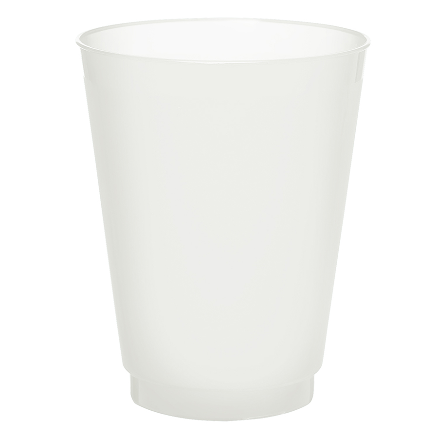 Flexible Frosted Plastic Stadium Cups 16 oz. 12