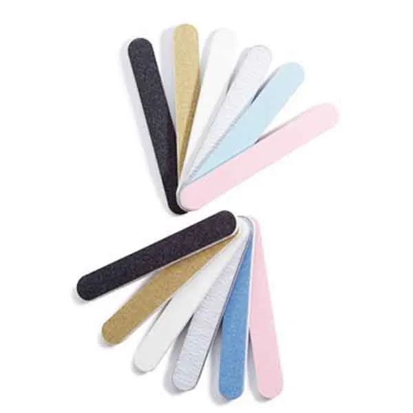 Double Sided Colorful Nail File Strip 4