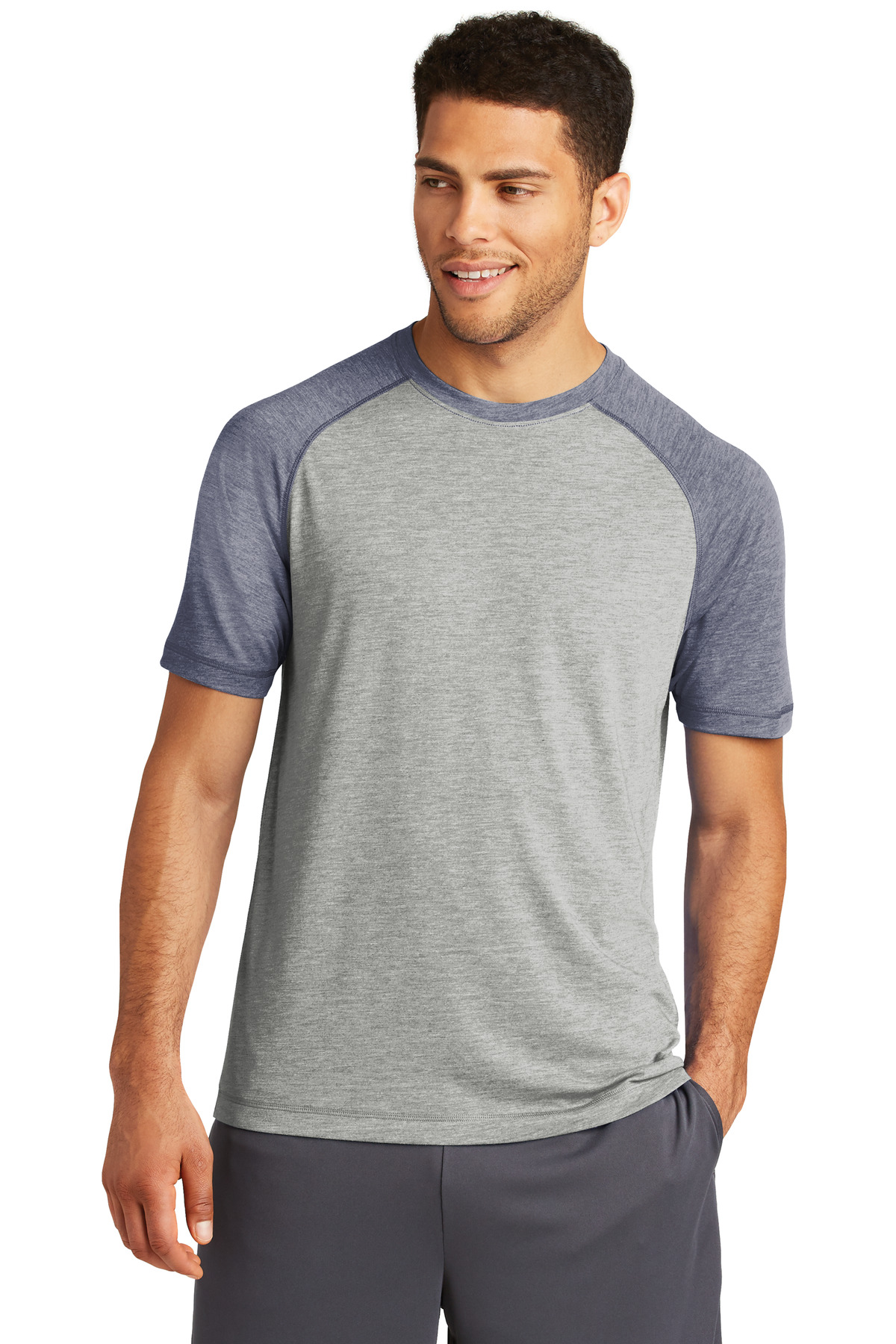 Sport-Tek® PosiCharge Tri-Blend Wicking Raglan Tee 5