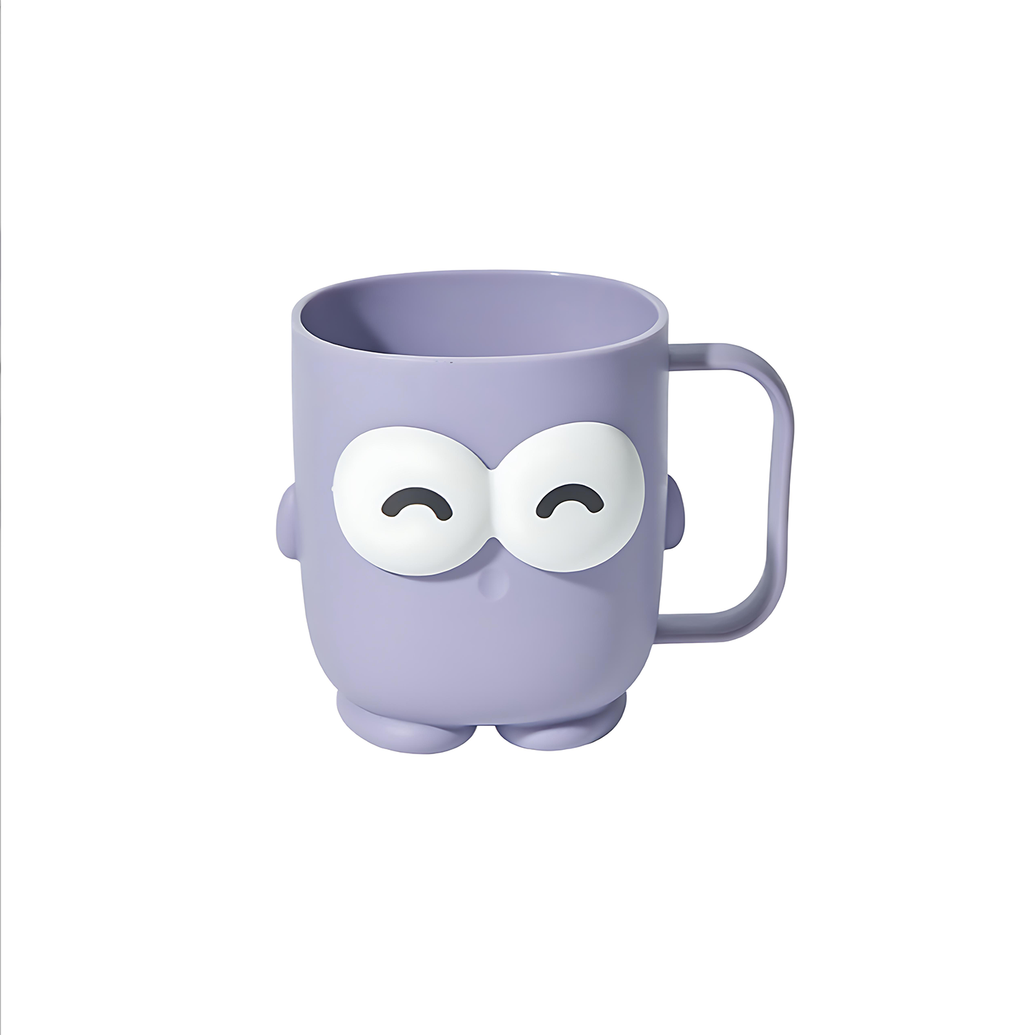 16oz Cute Big-eyed Household Mouthwash Cup with Handle 2