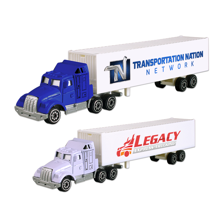 Die Cast Tractor Trailer (7.5") 2