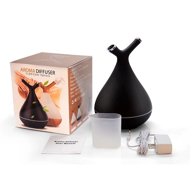 Wood Grain Ultrasonic Cool Mist Humidifier 4