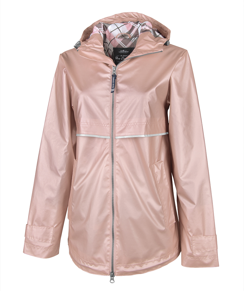 Women's New Englander Rain Jacket with Printed Lining