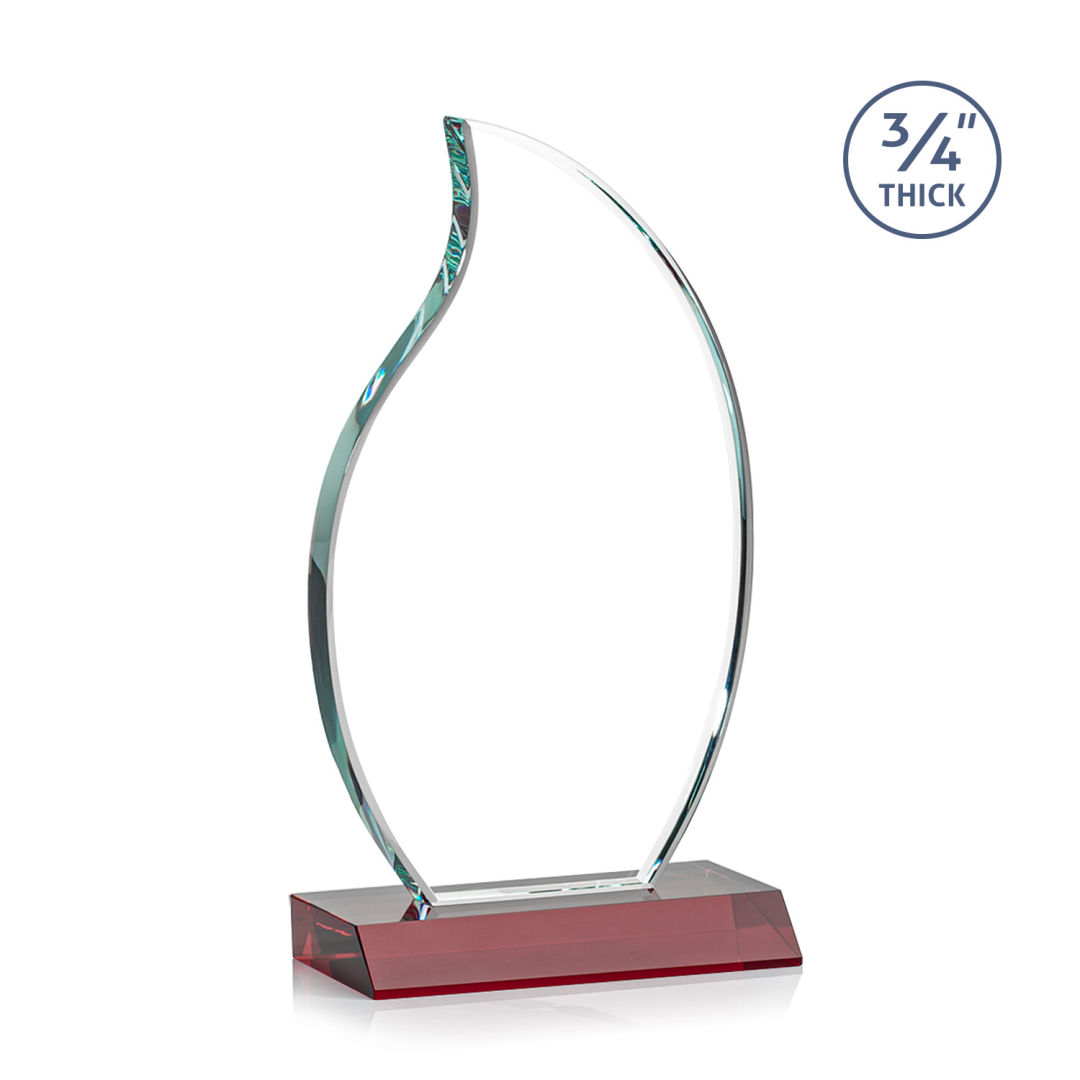 Croydon Flame VividPrint™ Award - Red 12