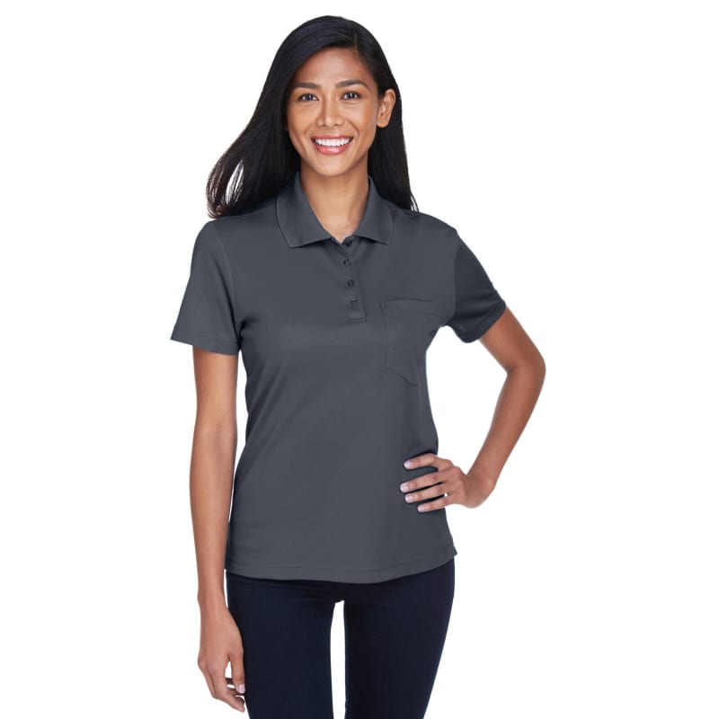 CORE365 Ladies' Origin Performance Piqué Polo With Pocket 10