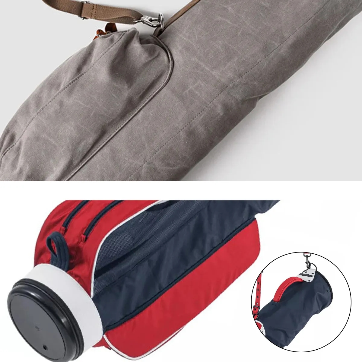 Lightweight Golf Sunday Bag With Shoulder Strap 5