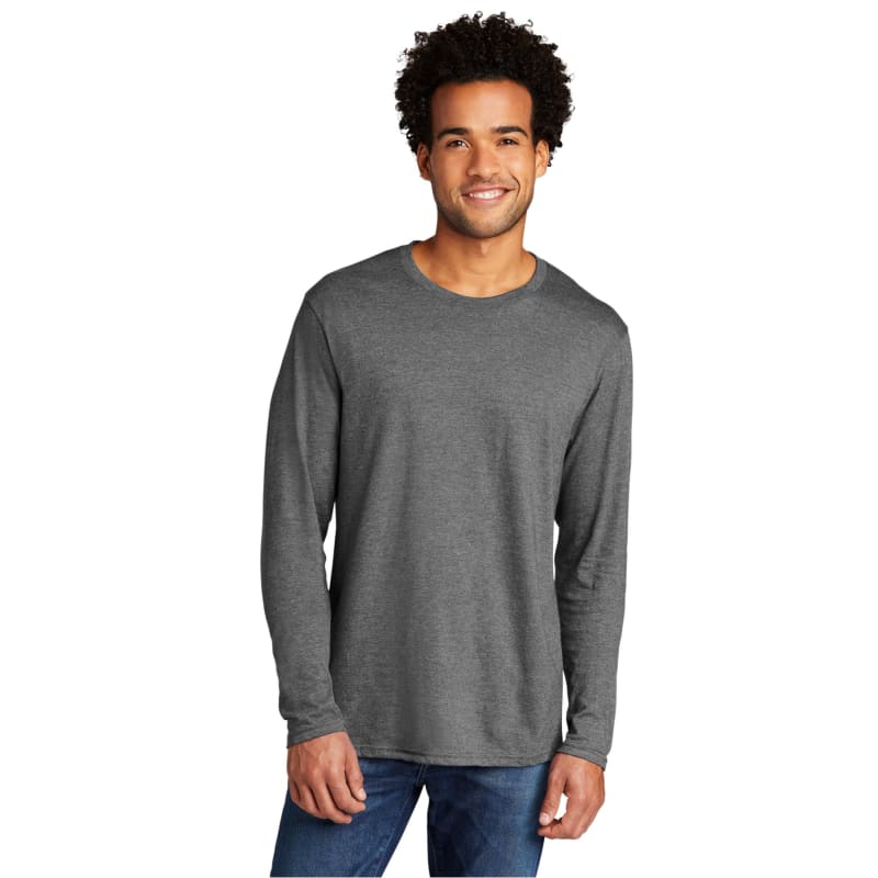 Port & Company Tri-Blend Long Sleeve Tee. 2