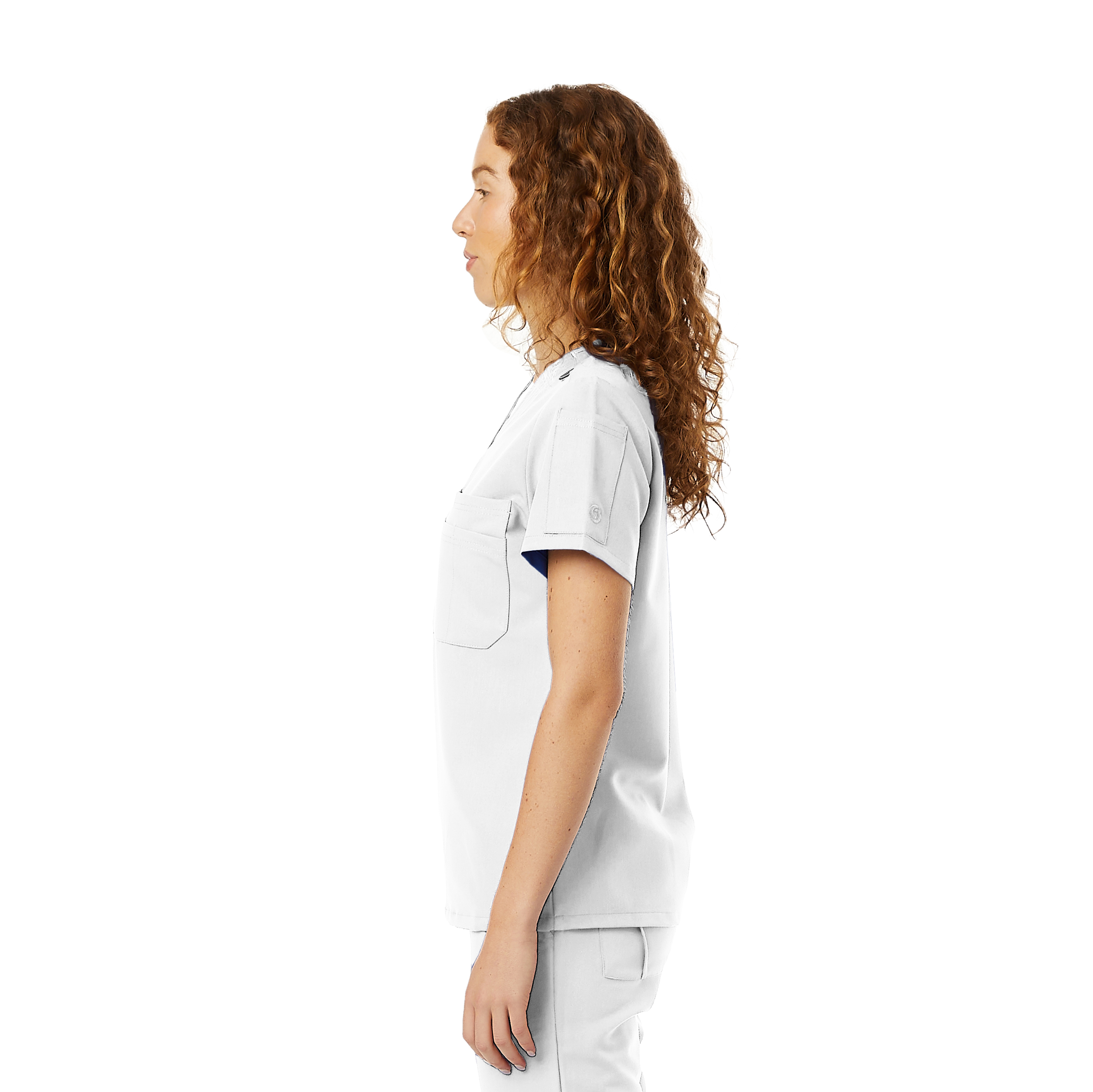 Womens WYND Tuckable Scrub Top 3