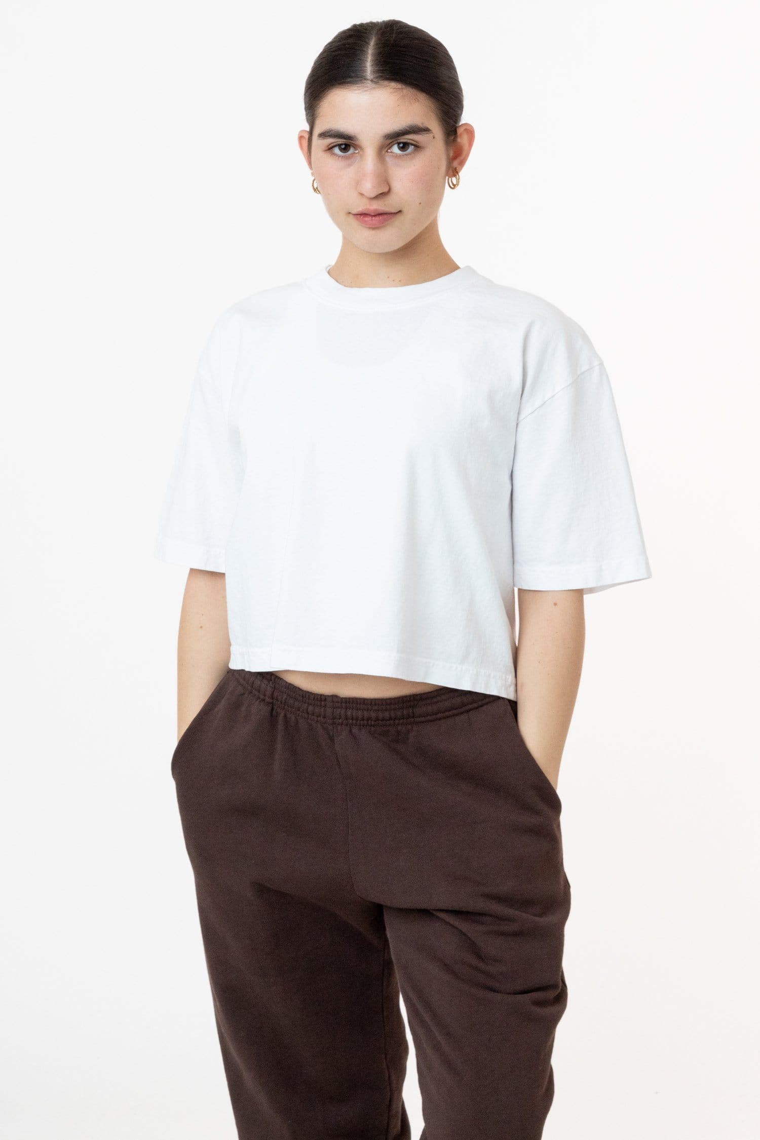 6.5 OZ OVERSIZED GARMENT DYED CROP TOP 32