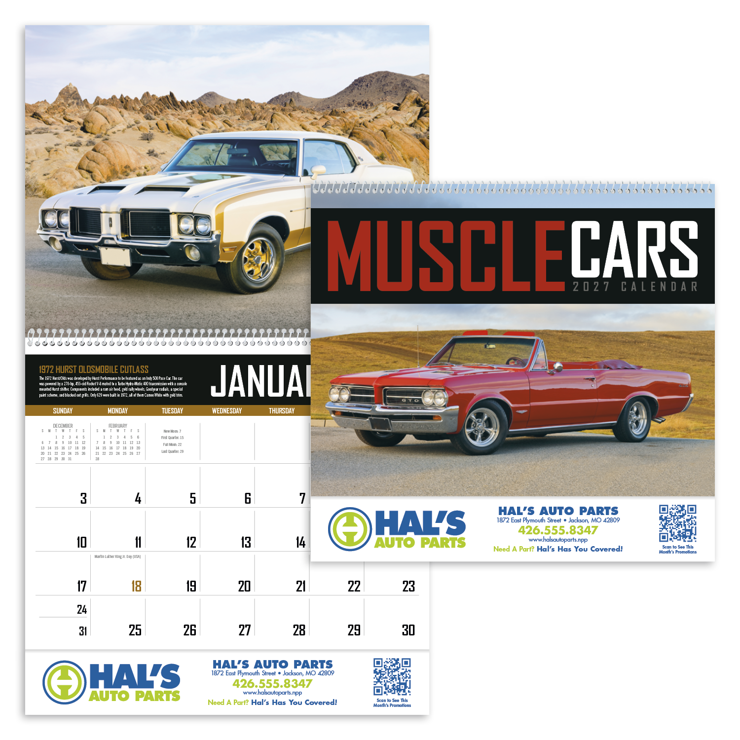 Triumph® Calendars Muscle Cars Calendar 37