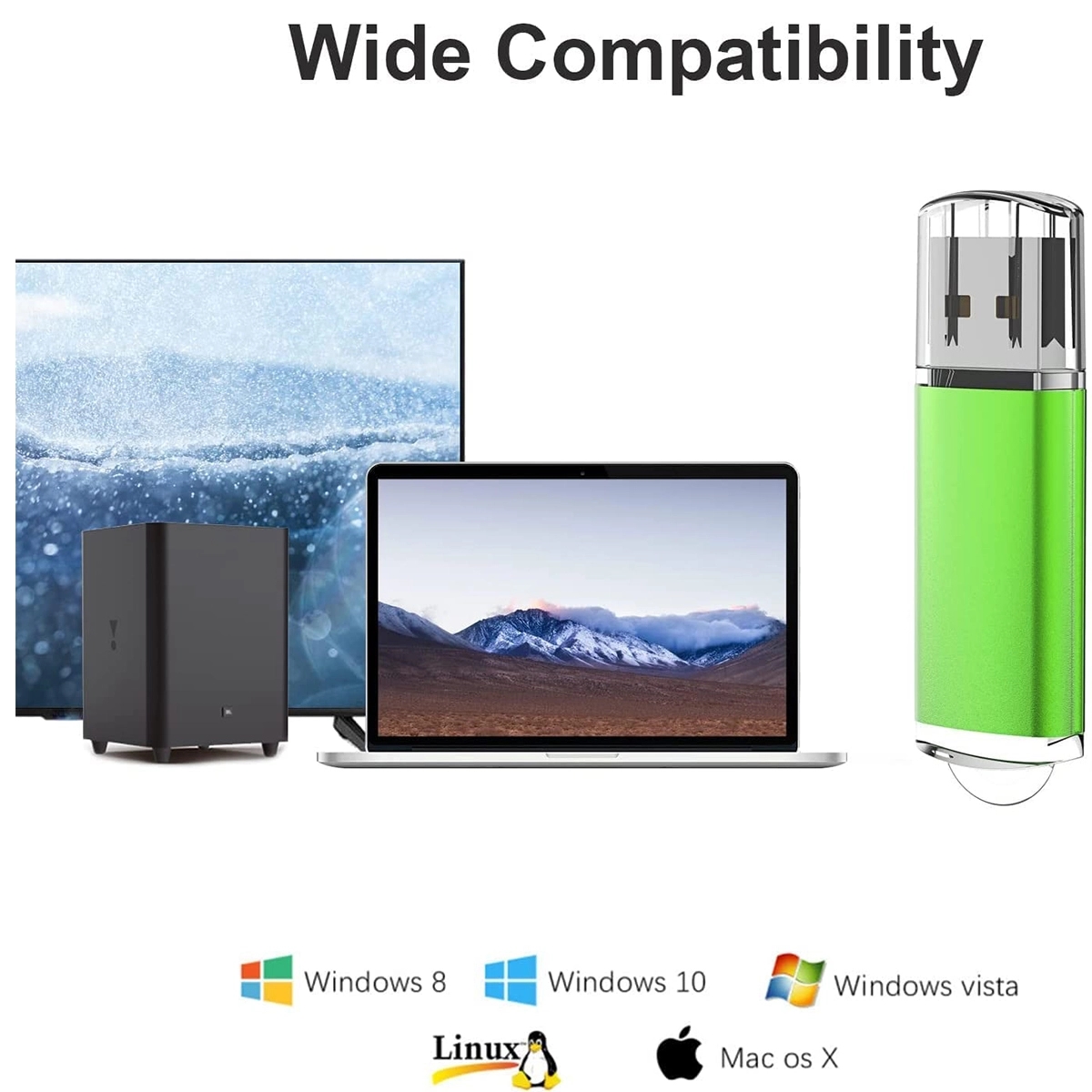 4G USB Memory Sticks Flash Drives Easy-Storage U Disk 6