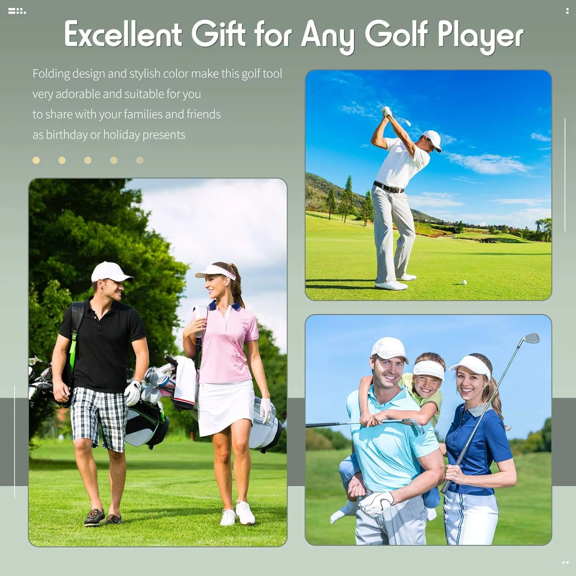 Foldable Golf Green Fork 3