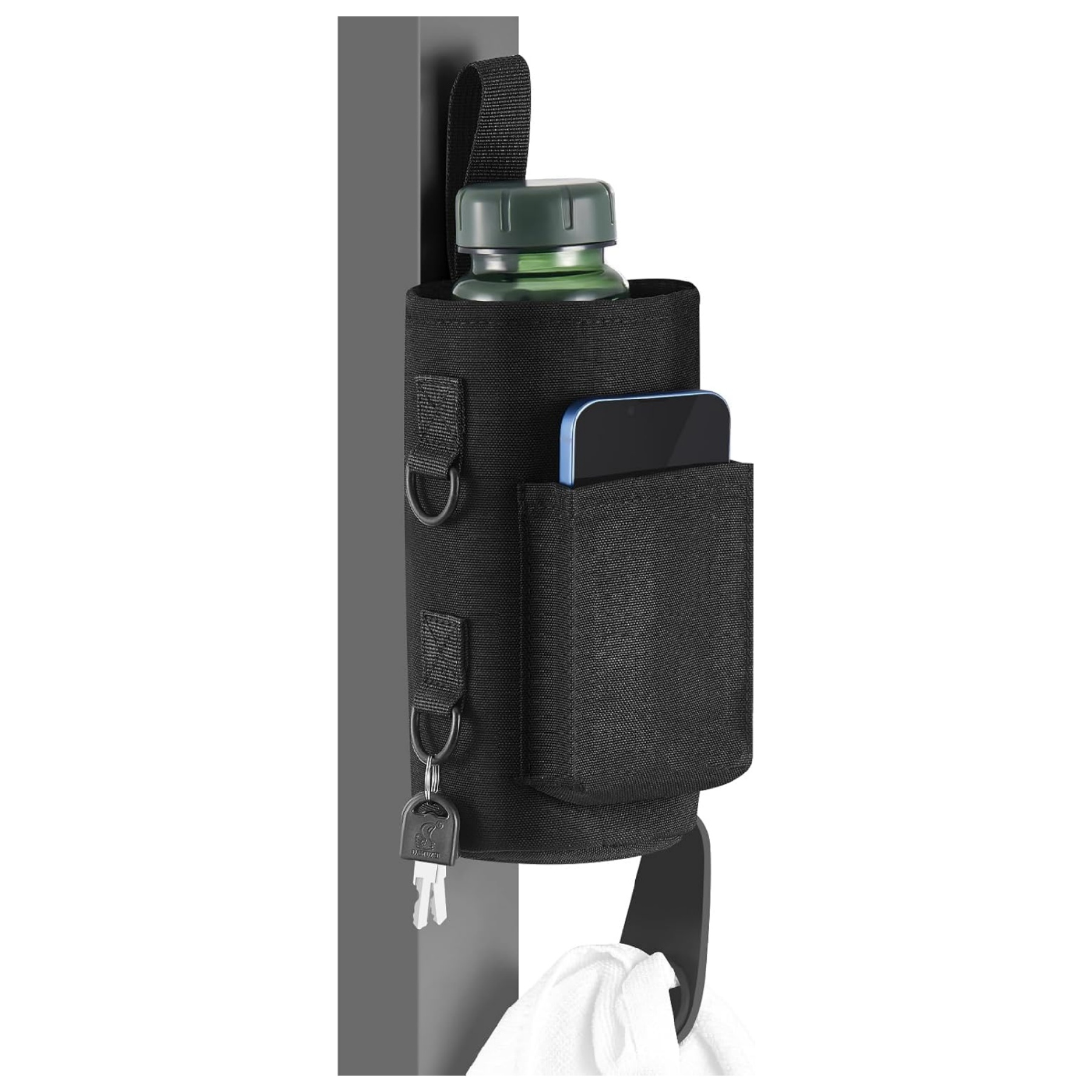 Magnetic Water Bottle Holder Gym Carrier Bag 7