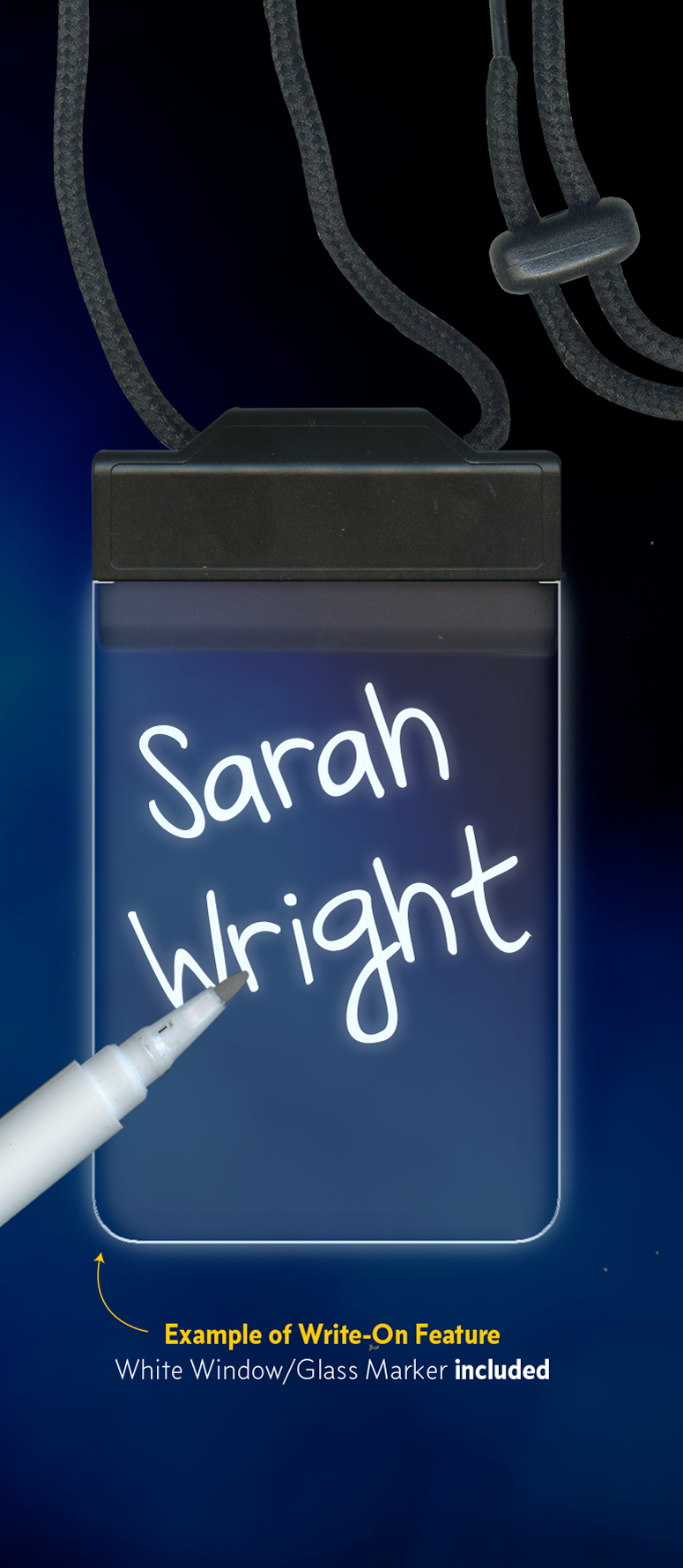 Basic Lighted Badge™ - Blank 2