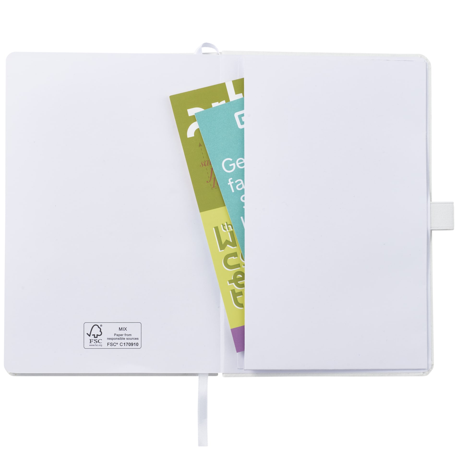 5 5" x 8 5" FSC Recycled Seed Paper Bound Journal