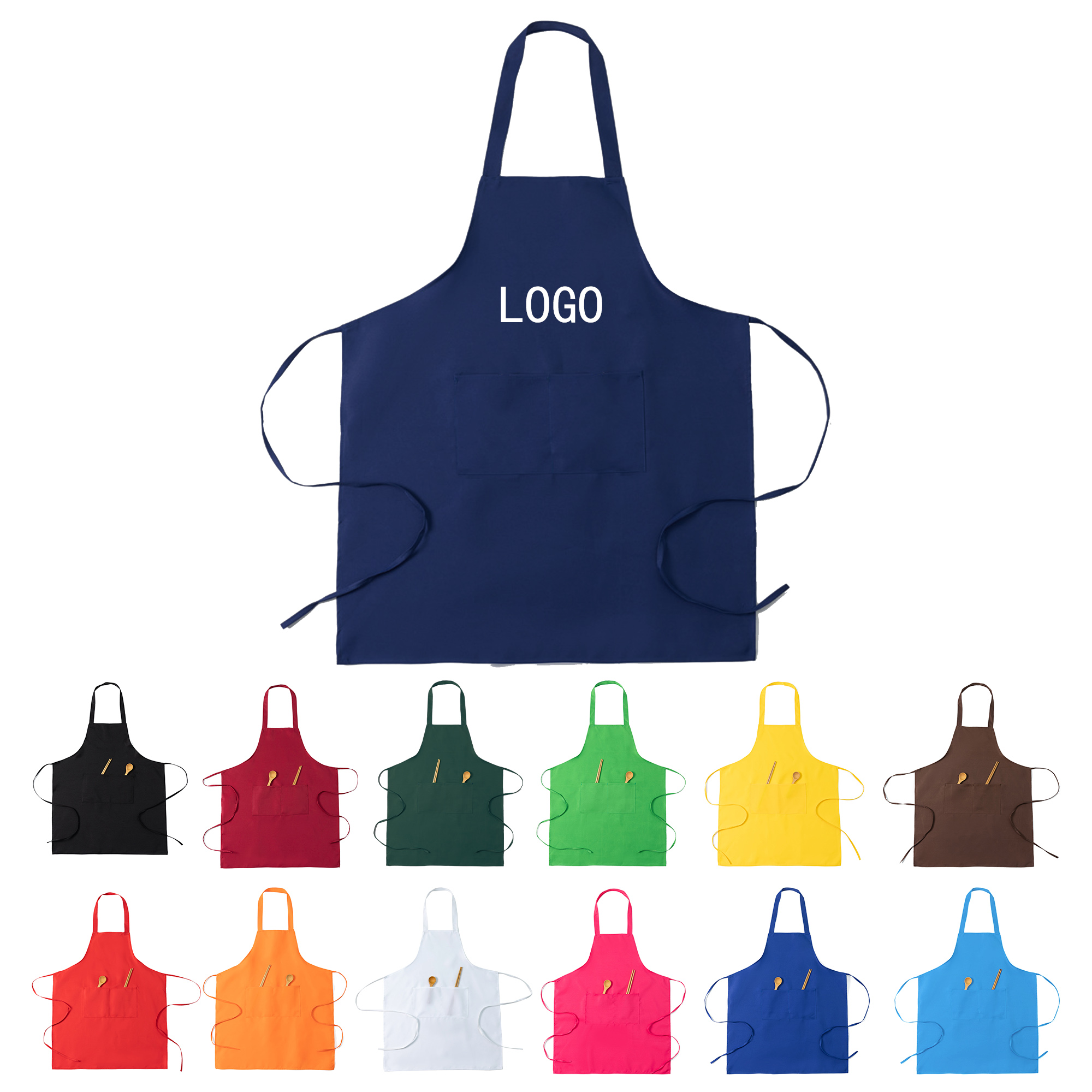Neckline Advertising Custom Catering Staff Apron 2