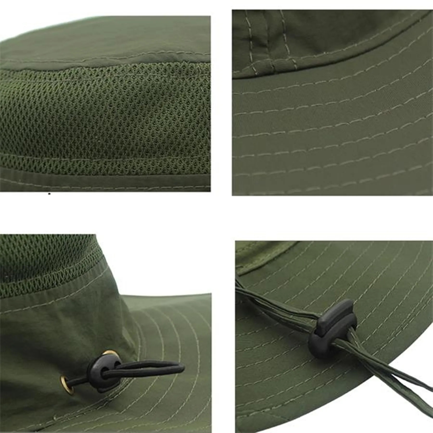 Nylon Fishing Hat Sun Visor Cap MOQ50 10
