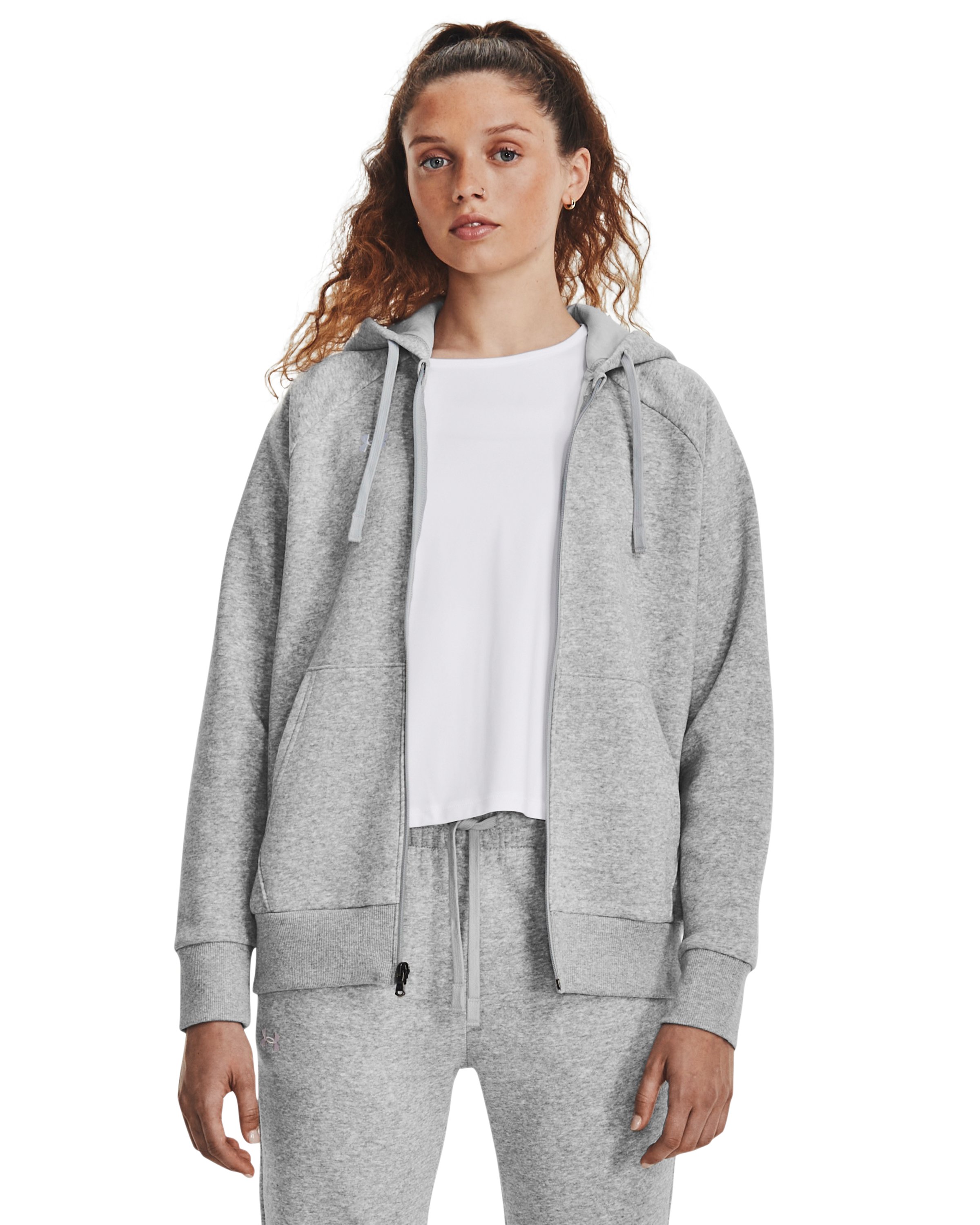 UA Rival Fleece Women's Full-Zip Hoodie 8